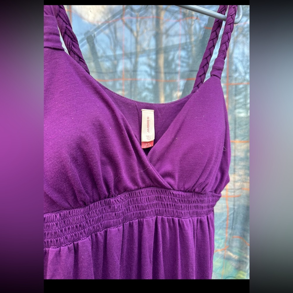 Purple dress